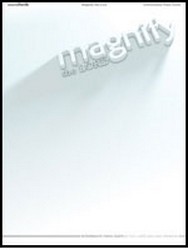 Magnify the Lord piano sheet music cover